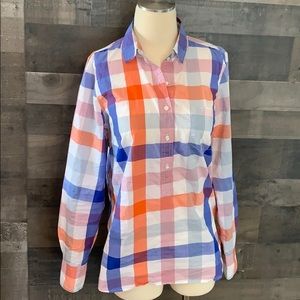 J.Crew Button Down Plaid Long Sleeve Shirt